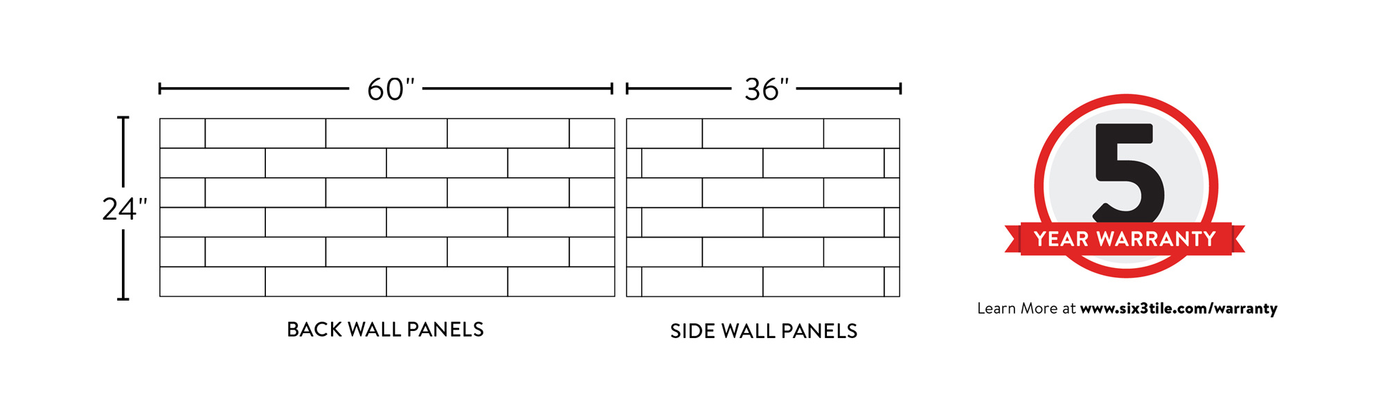 Shower panels + Warranty Shower panels + Warranty
